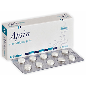 Apsin 20mg Tablets