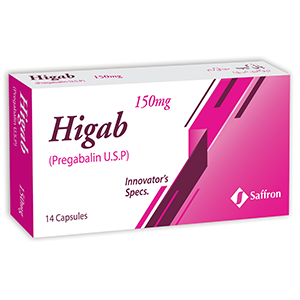 Higab 150mg Capsules